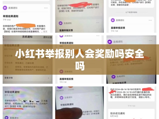 小红书举报别人会奖励吗安全吗