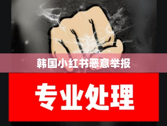 韩国小红书恶意举报