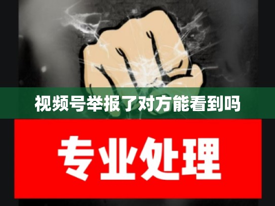视频号举报了对方能看到吗