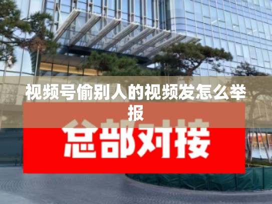 视频号偷别人的视频发怎么举报
