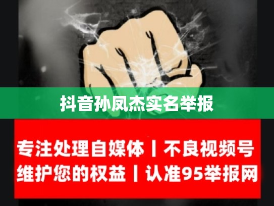 抖音孙凤杰实名举报