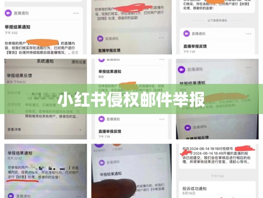 小红书侵权邮件举报
