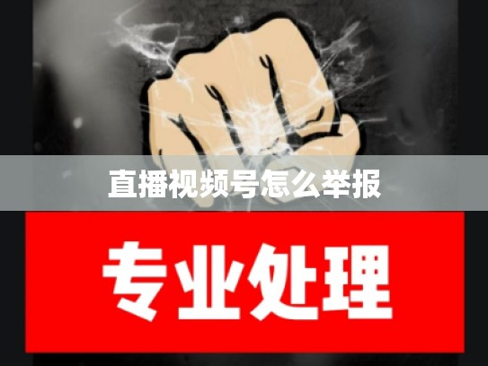 直播视频号怎么举报