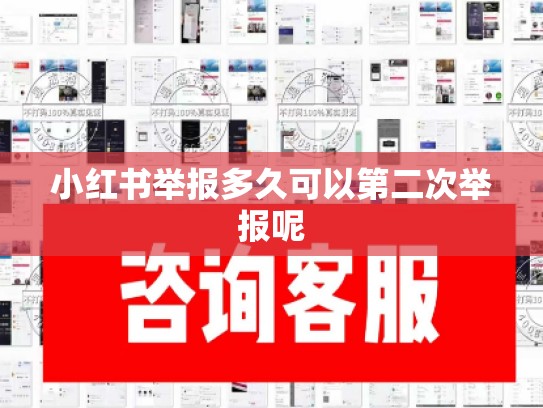 小红书举报多久可以第二次举报呢