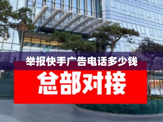 举报快手广告电话多少钱