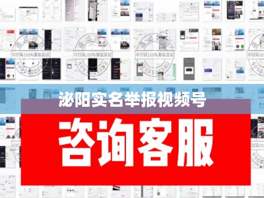 泌阳实名举报视频号