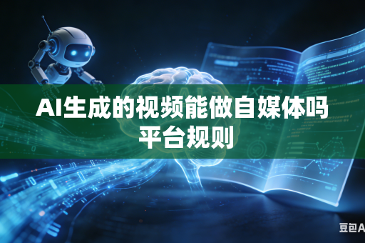 AI生成的视频能做自媒体吗 平台规则