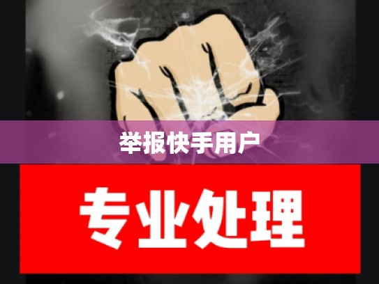 举报快手用户
