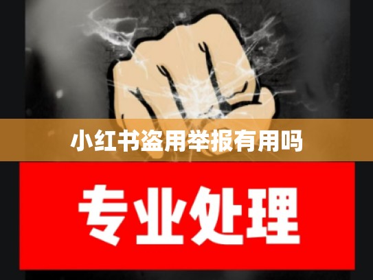 小红书盗用举报有用吗