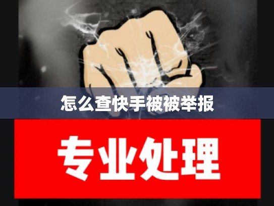 怎么查快手被被举报