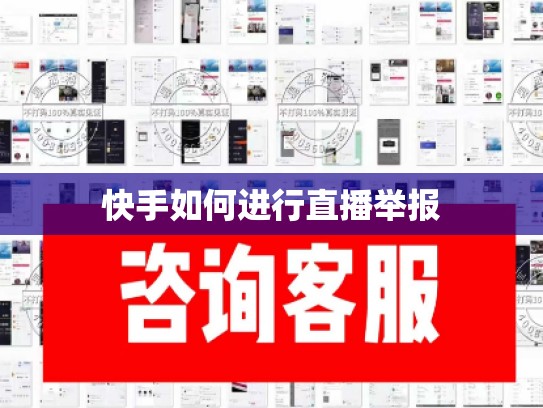 快手如何进行直播举报