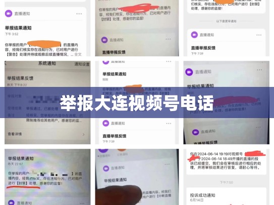 举报大连视频号电话
