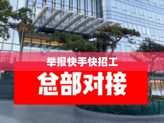 举报快手快招工