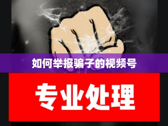 如何举报骗子的视频号