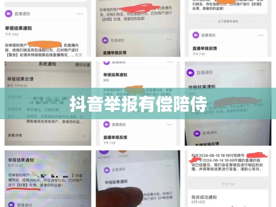抖音举报有偿陪侍