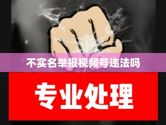 不实名举报视频号违法吗