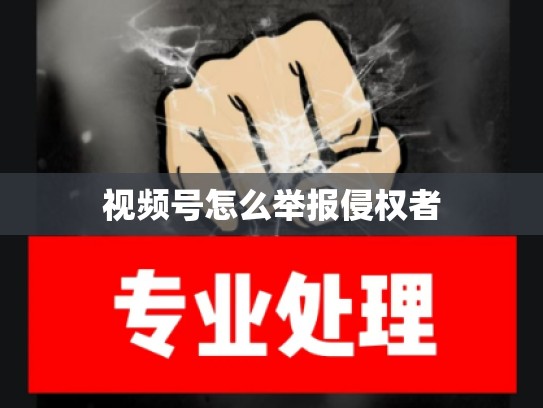 视频号怎么举报侵权者