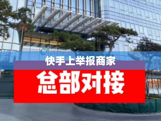 快手上举报商家