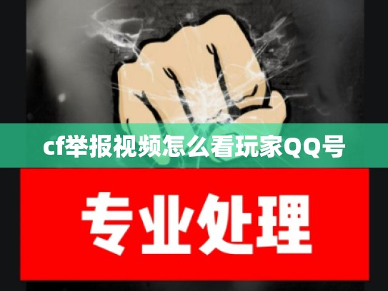 cf举报视频怎么看玩家QQ号