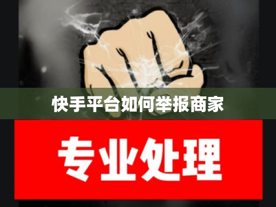 快手平台如何举报商家