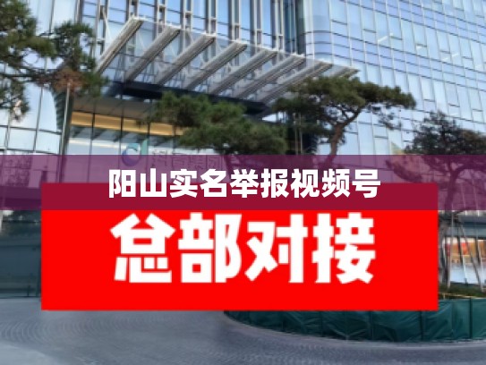 阳山实名举报视频号