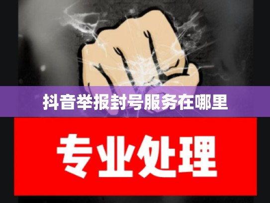 抖音举报封号服务在哪里