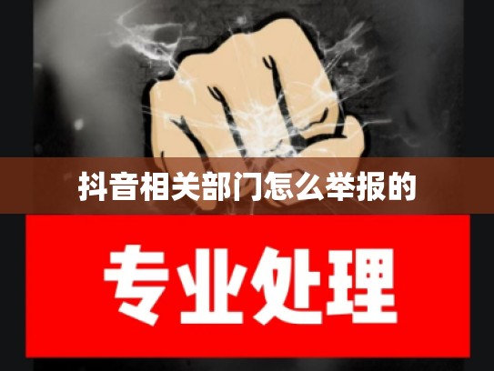 抖音相关部门怎么举报的