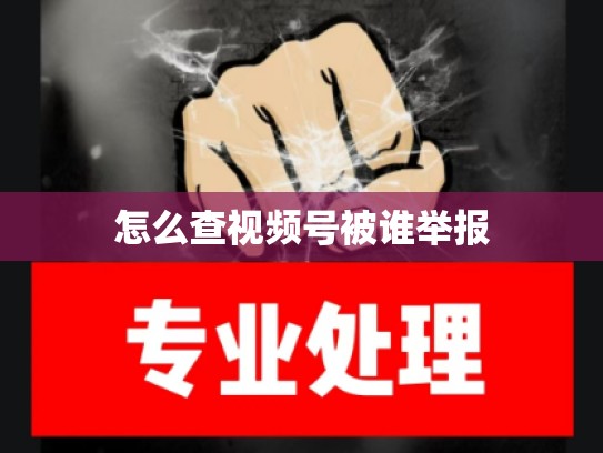 怎么查视频号被谁举报