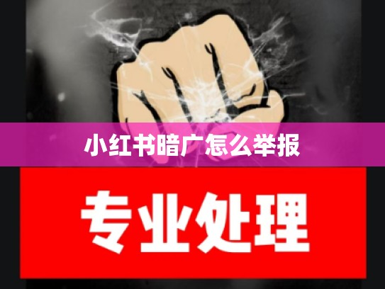 小红书暗广怎么举报