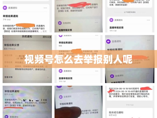 视频号怎么去举报别人呢
