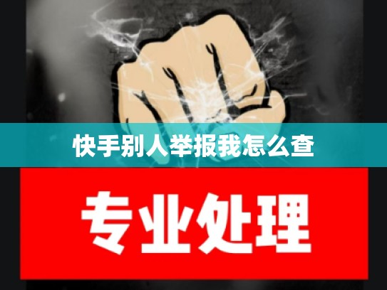 快手别人举报我怎么查