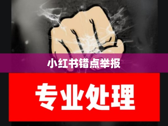 小红书错点举报