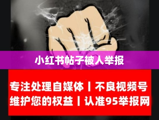 小红书帖子被人举报