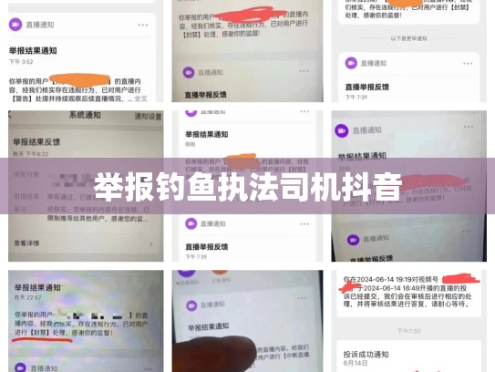 举报钓鱼执法司机抖音