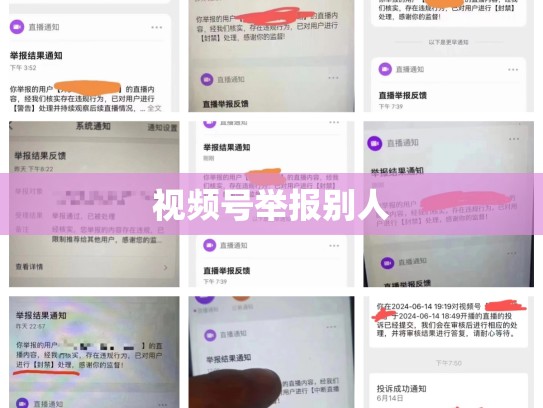 视频号举报别人