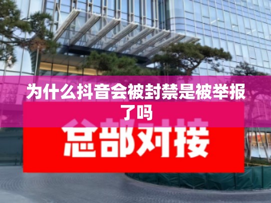 为什么抖音会被封禁是被举报了吗