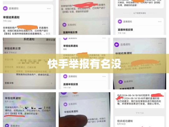 快手举报有名没