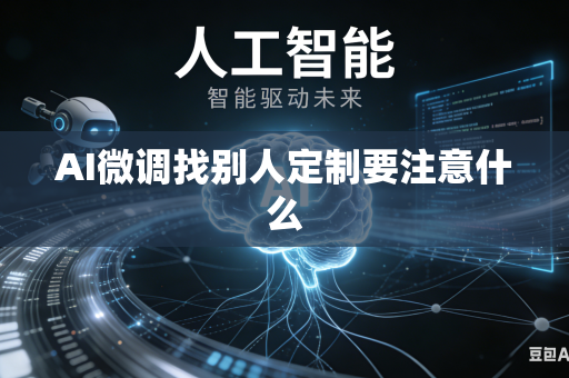 AI微调找别人定制要注意什么