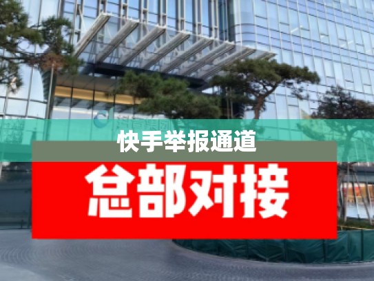 快手举报通道