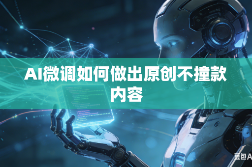 AI微调如何做出原创不撞款内容