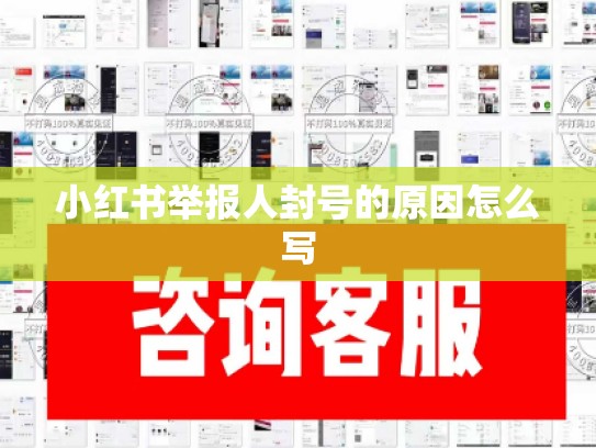 小红书举报人封号的原因怎么写