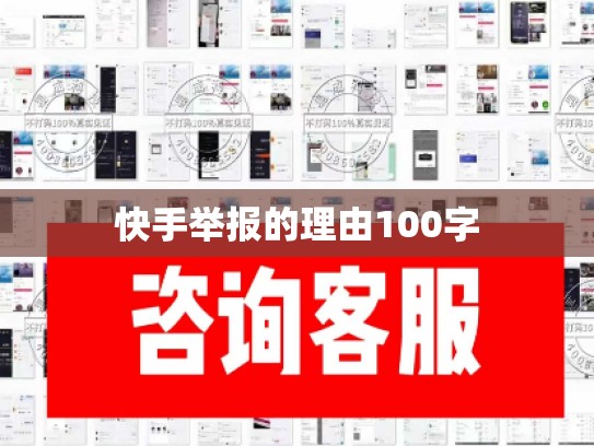 快手举报的理由100字