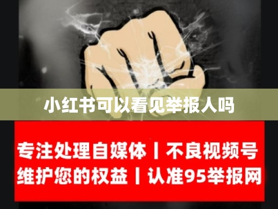 小红书可以看见举报人吗