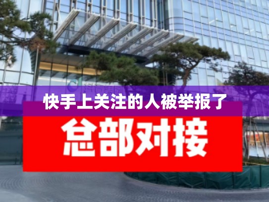 快手上关注的人被举报了