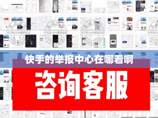 快手的举报中心在哪看啊