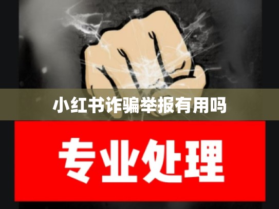 小红书诈骗举报有用吗