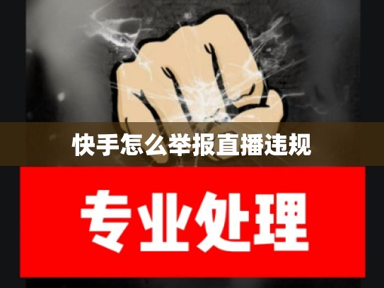 快手怎么举报直播违规