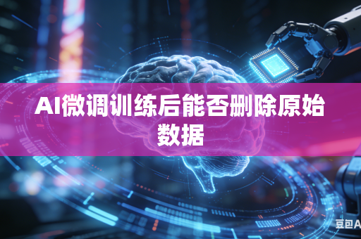 AI微调训练后能否删除原始数据