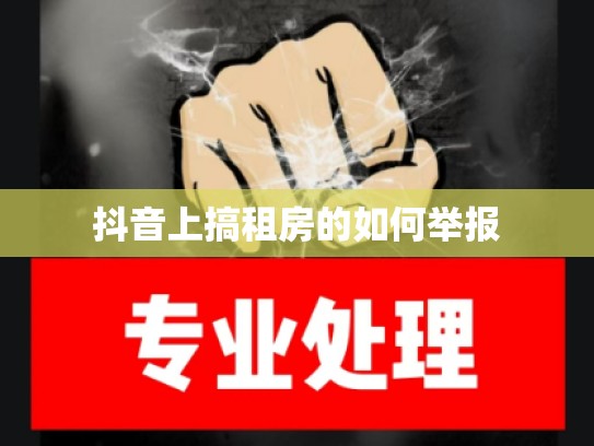 抖音上搞租房的如何举报
