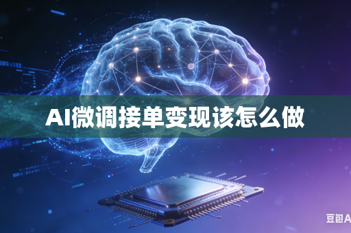 AI微调接单变现该怎么做